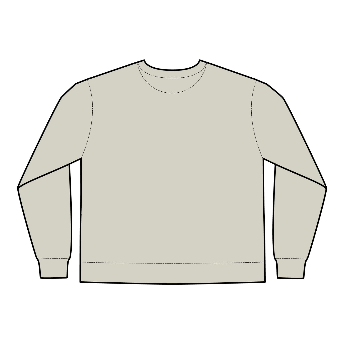 DUBLIN OHIO_SCIOTO_IRISH_VOLLEYBALL_BALL GRAPHIC-Unisex ComfortWash® Garment Dyed Crewneck Sweatshirt