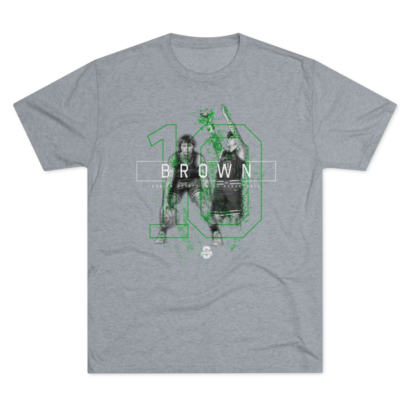 EVAN #10-Unisex Tri-Blend Crew Tee
