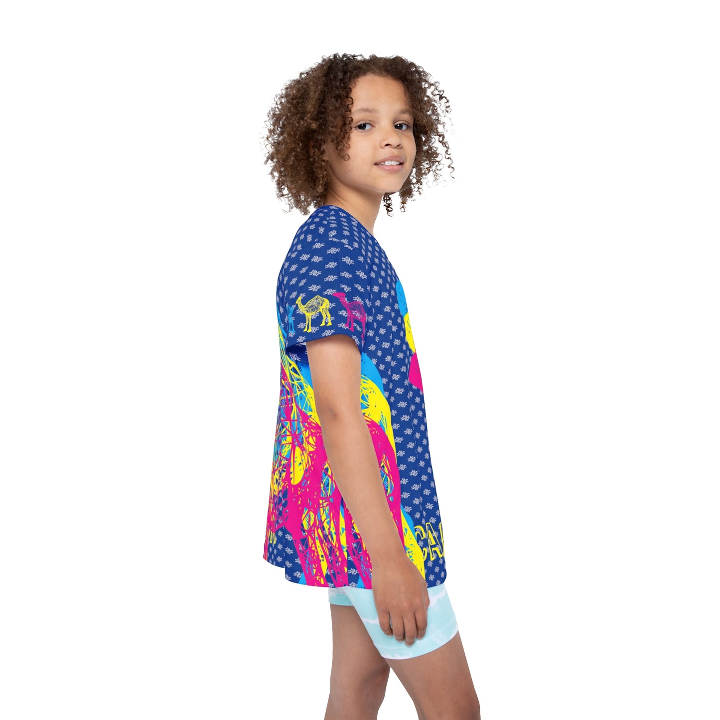 CAMELS ROCK-Kids Sports Jersey (AOP)