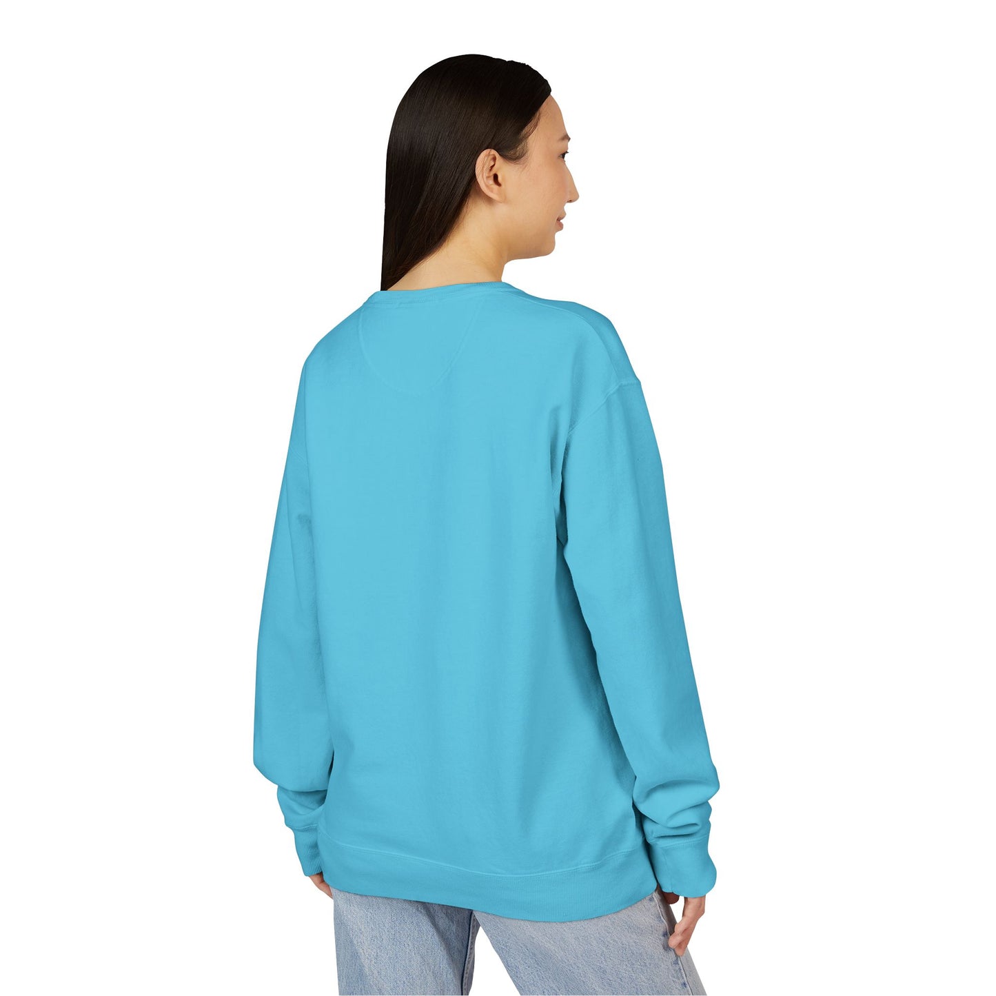 Almost Heaven_(WV STATE KNOCKOUT)_COMFORT WASH Crewneck Sweatshirt — Retro Graphic Pullover