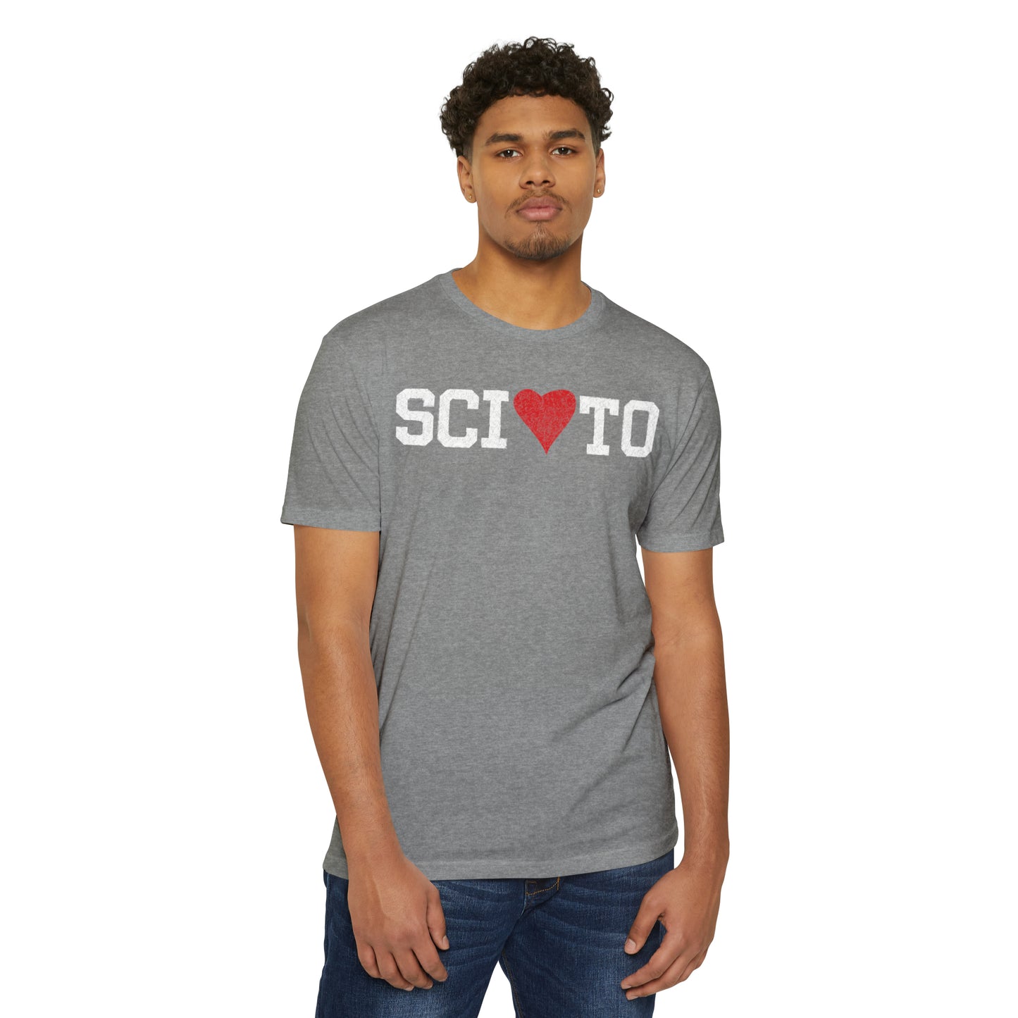 50%/50% Blend-SCIOTO_HEART SUBSTITUTION-Unisex CVC Jersey T-shirt