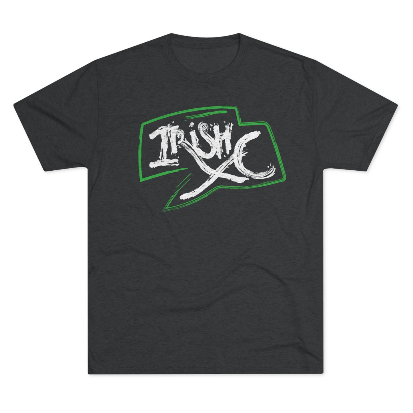 IRISH XC-Brush stroke-Unisex Tri-Blend Crew Tee