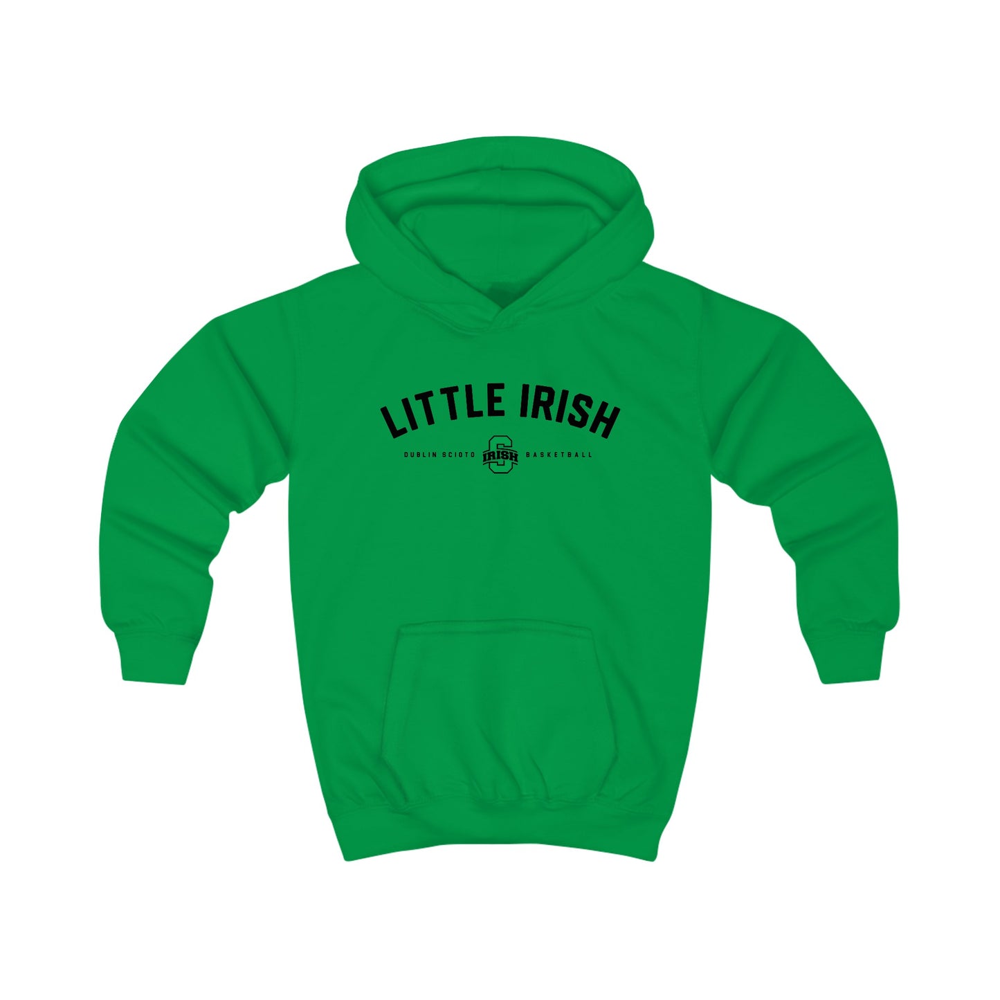 LITTLE IRISH (arched type)_BLOCK S IRISH LOGO-Kids Hoodie