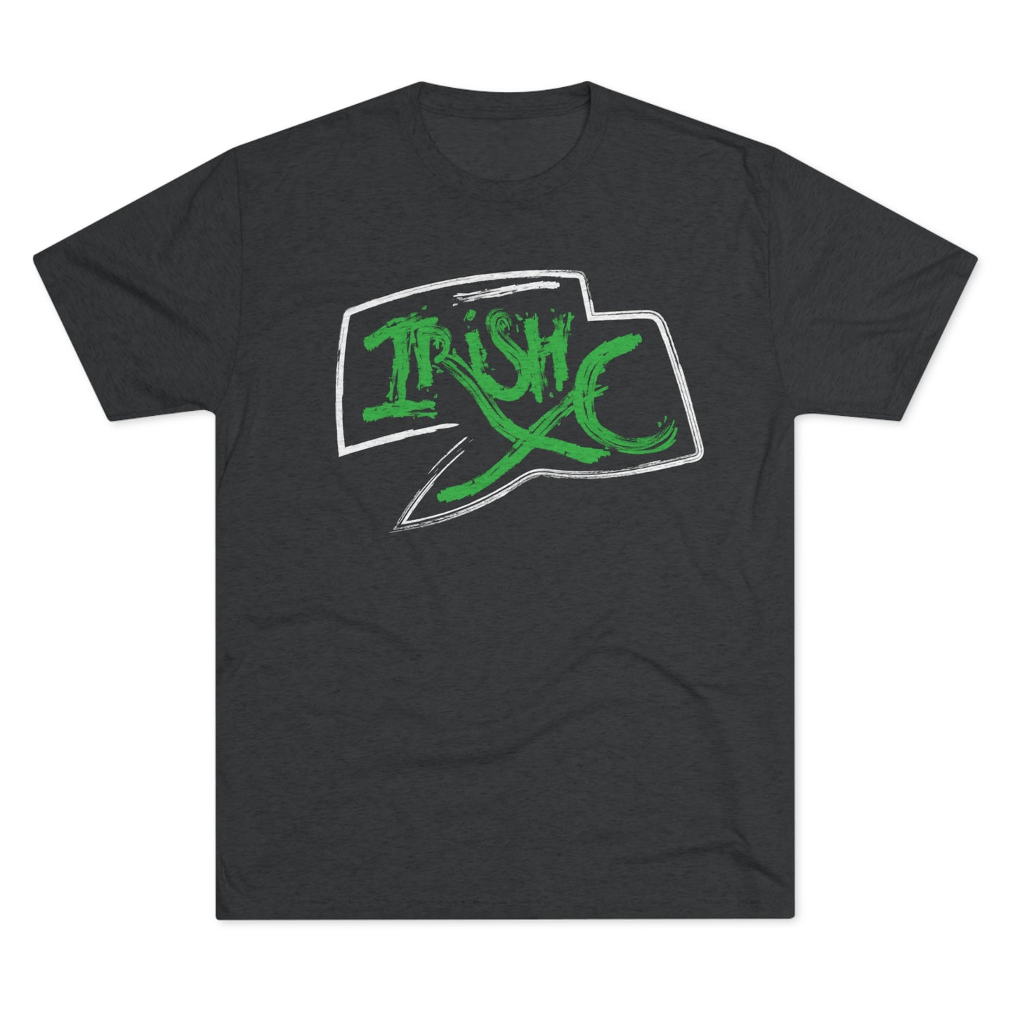 IRISH XC-Brush stroke-Unisex Tri-Blend Crew Tee