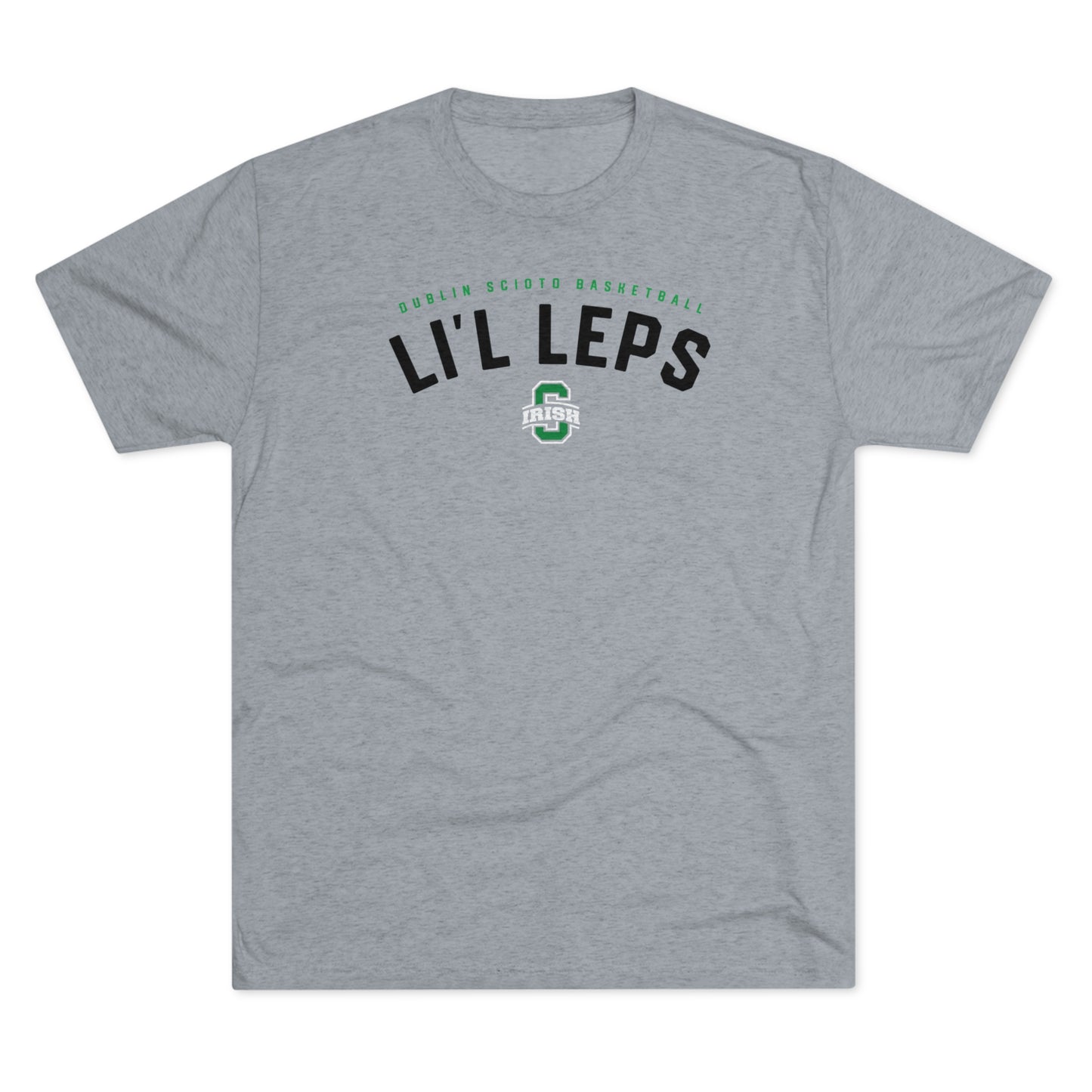 Li’l LEPS-SCIOTO BLOCK LOGO-Unisex Tri-Blend Crew Tee