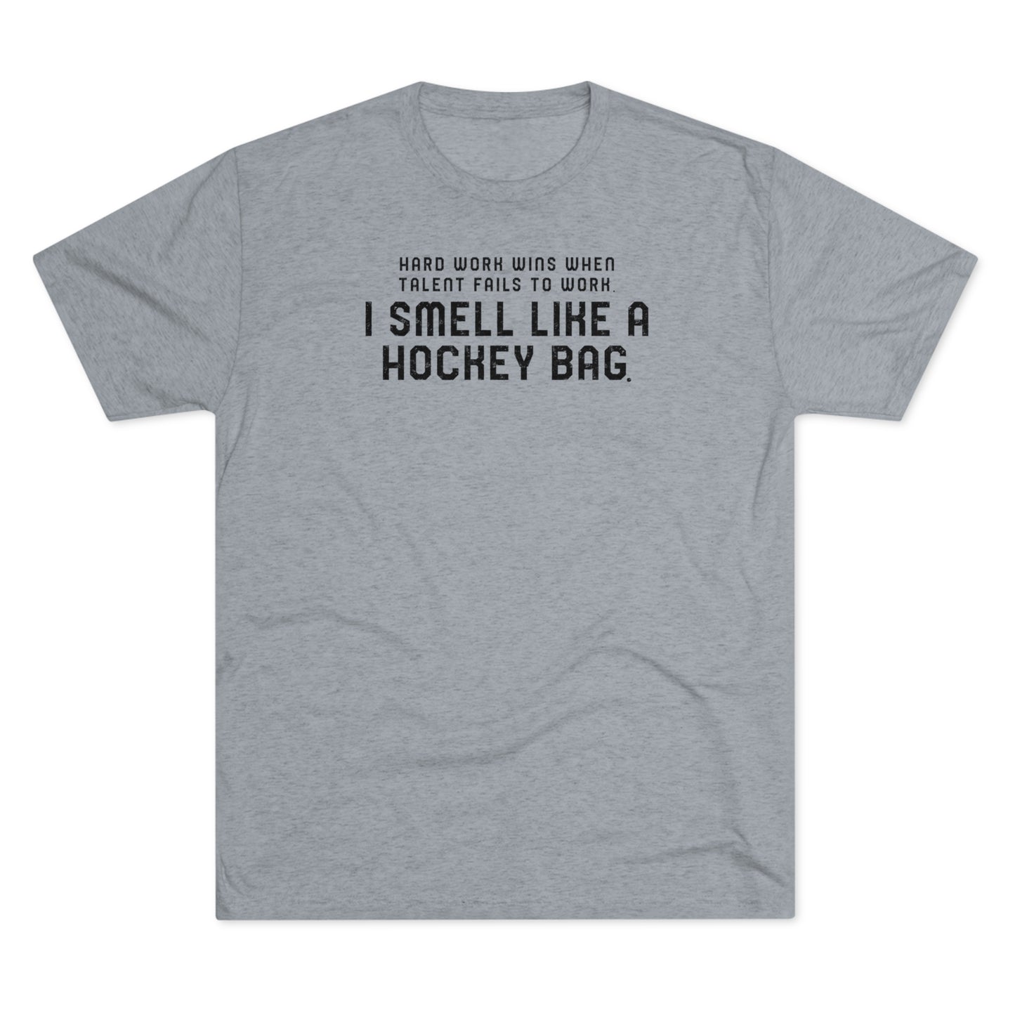 I SMELL LIKE A HOCKEY BAG-Unisex Mineral Wash T-Shirt