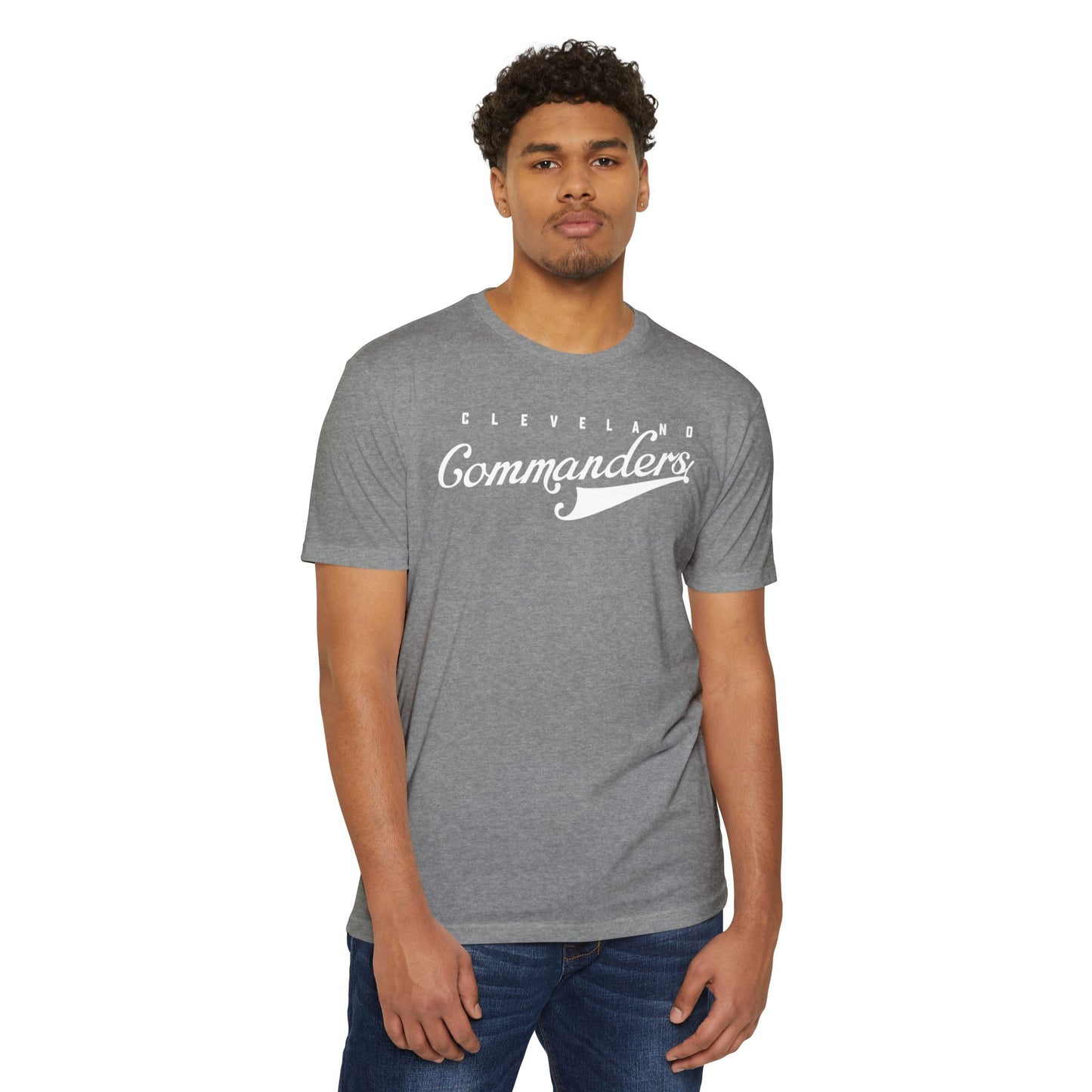 CLEVELAND COMMANDERS - Unisex CVC Jersey T-shirt
