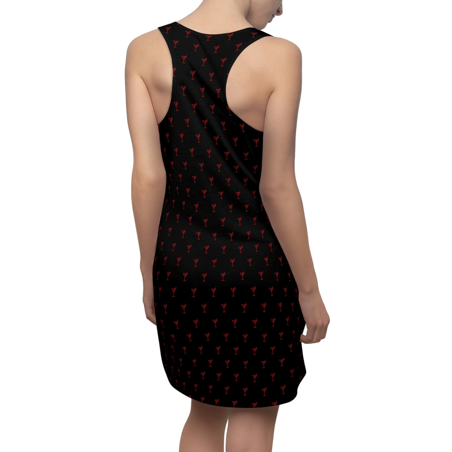 TYPSY GYPSY-Women's Cut & Sew Racerback Dress (AOP)