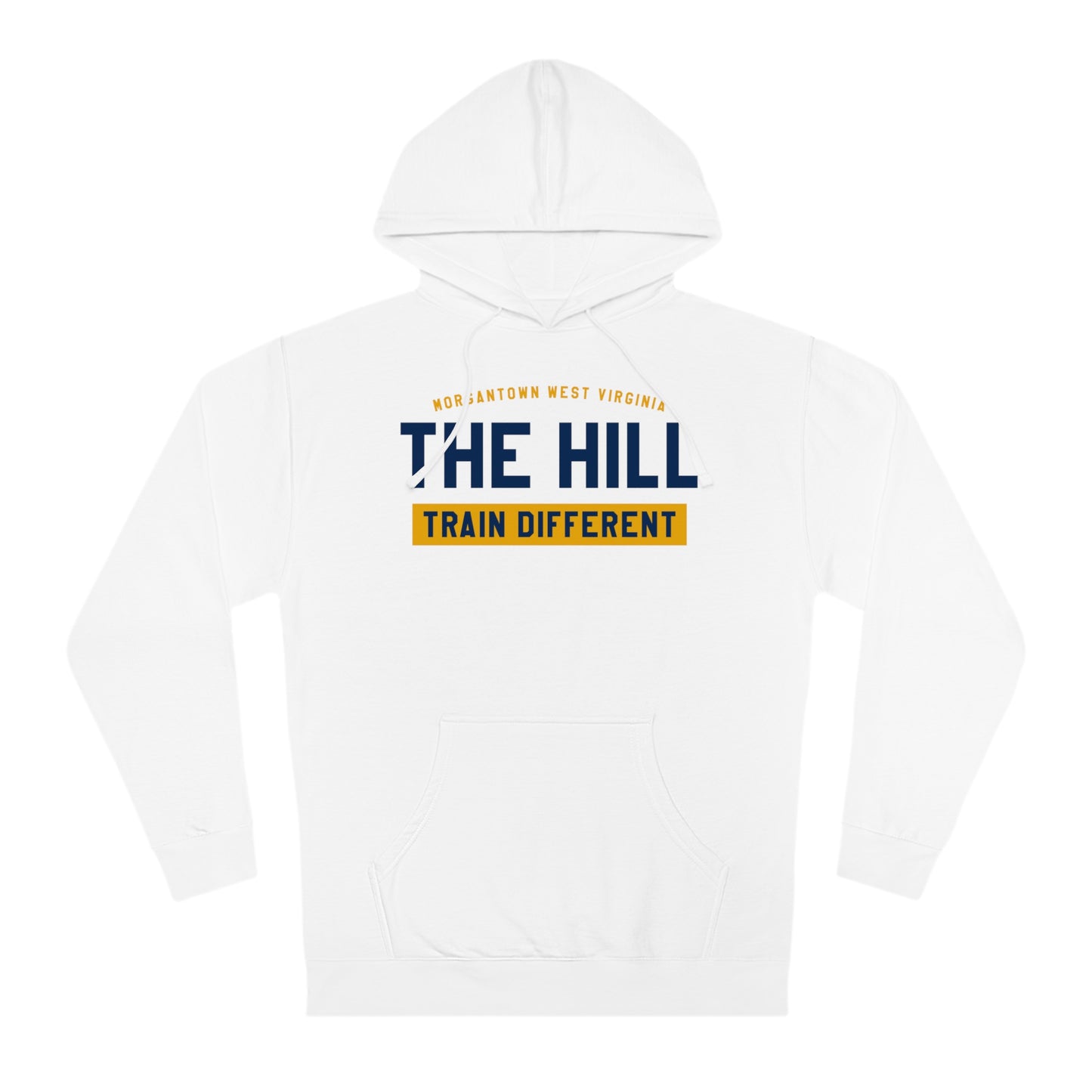THE HILL_TRAIN DIFFERENT_MORGANTOWN WEST VIRGINIA-Unisex Hooded Sweatshirt