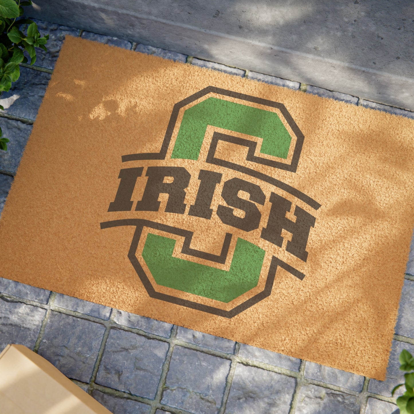 BLOCK S IRISH logo-Doormat