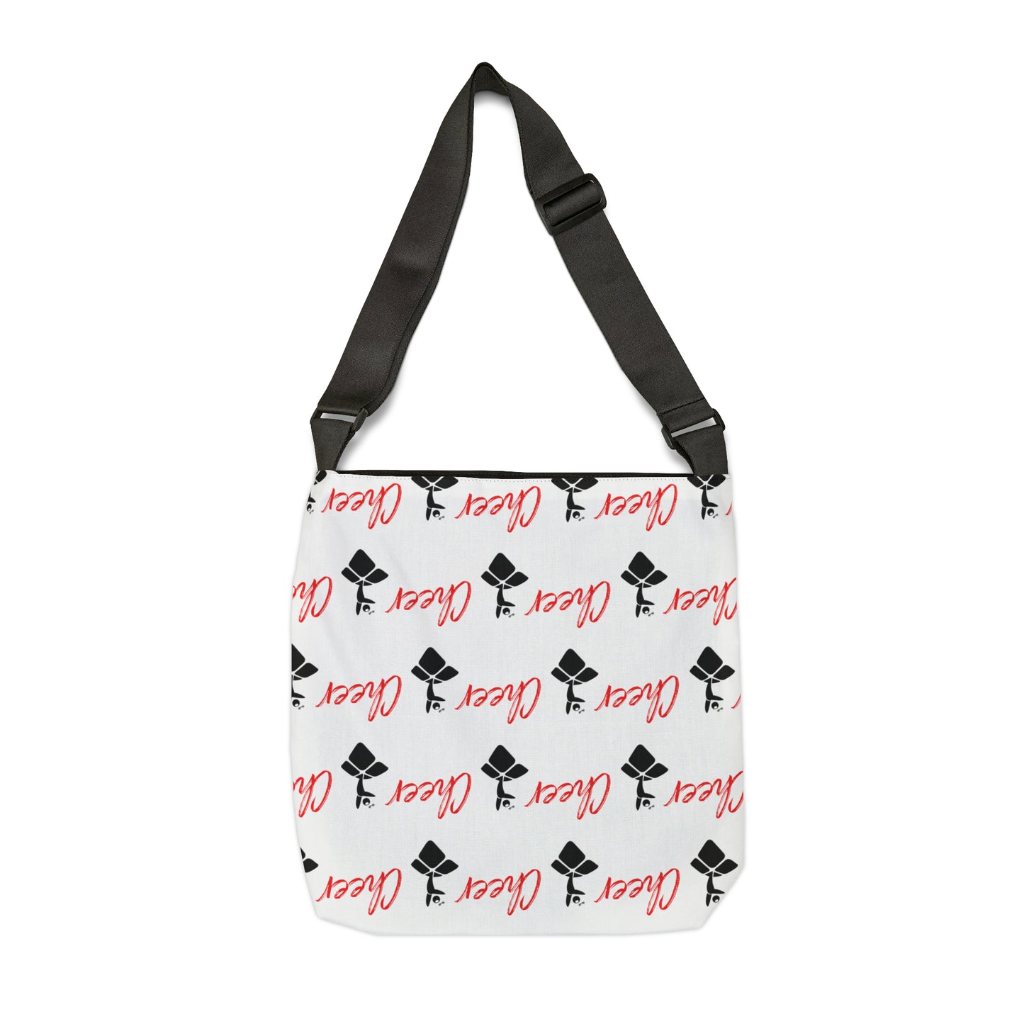 CHEER+TBC ICON PATTERN-Adjustable Tote Bag (AOP)