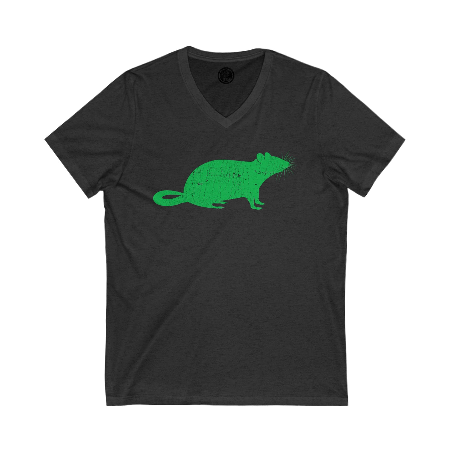 RAT-Unisex Jersey Short Sleeve V-Neck Tee