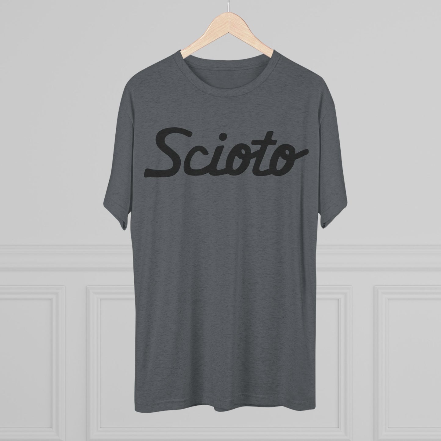 SCRIPT SCIOTO-Unisex Tri-Blend Crew Tee
