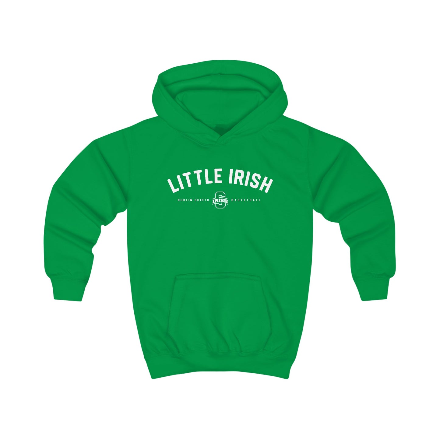 LITTLE IRISH (arched type)_BLOCK S IRISH LOGO-Kids Hoodie