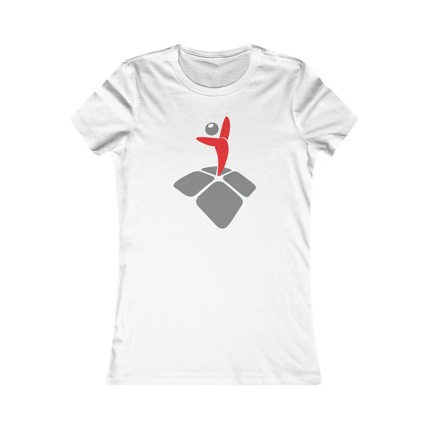THE BOUNCE CLUB ICON (front)_CHEER (back) - Women's Favorite Tee