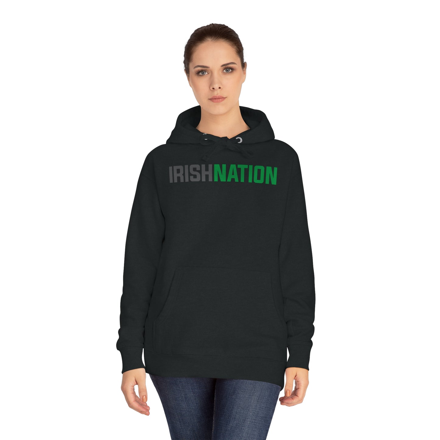 IRISH NATION-Unisex Fleece Hoodie