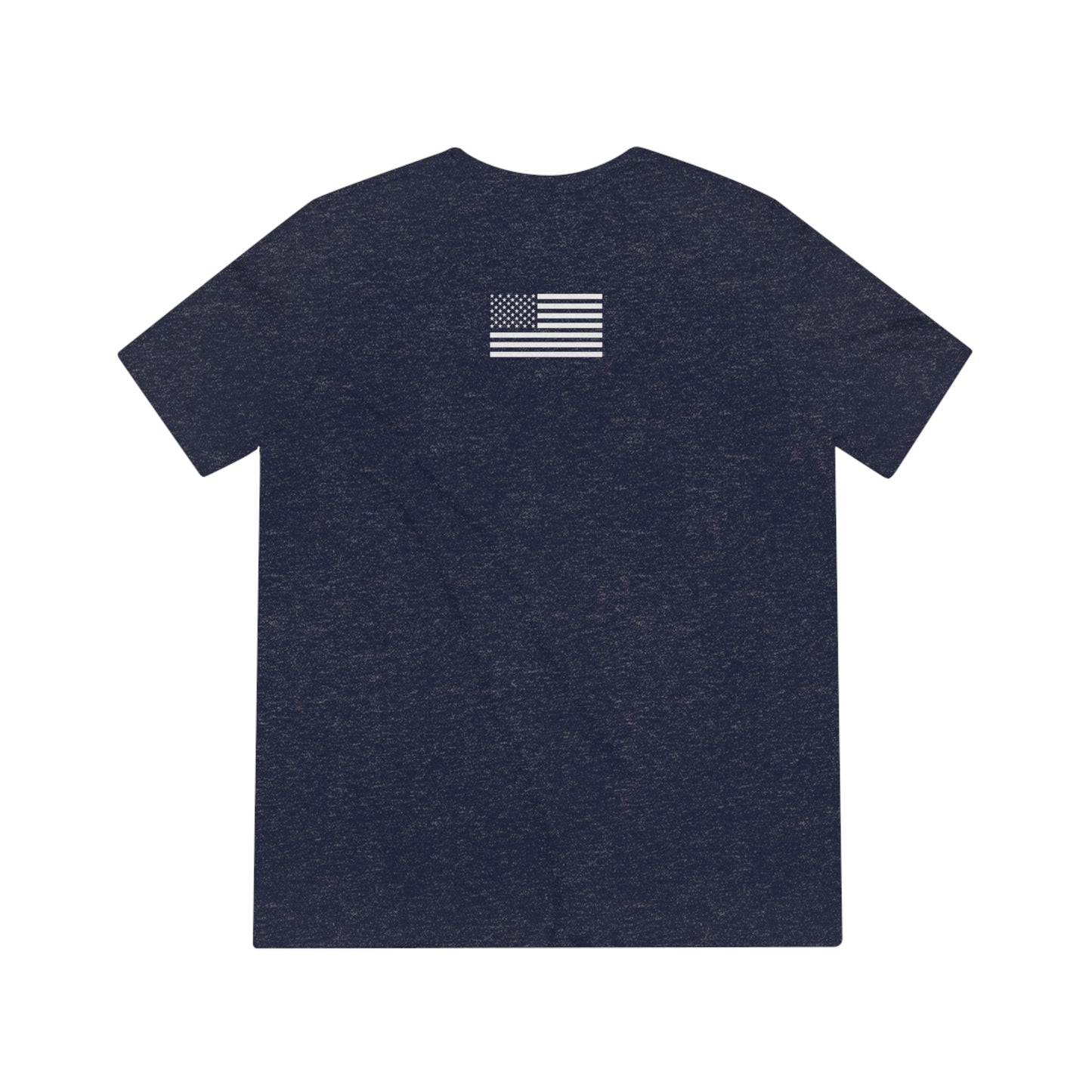 USA(angled graphic)-Unisex Triblend Tee