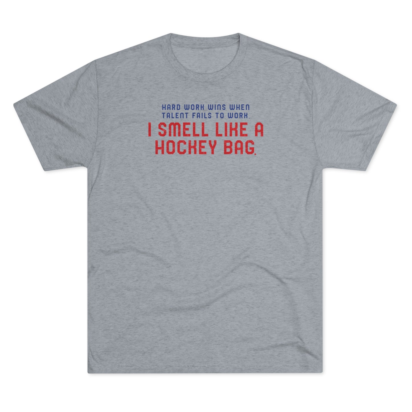 I SMELL LIKE A HOCKEY BAG-Unisex Mineral Wash T-Shirt