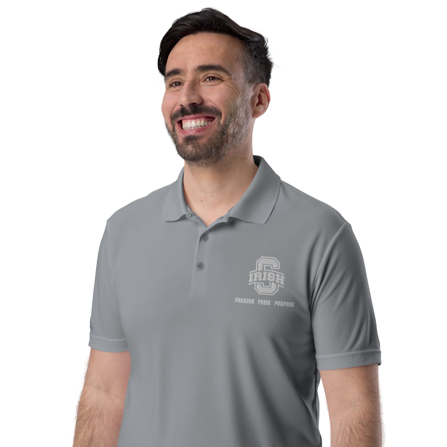 SCIOTO IRISH_PASSION PRIDE PURPOSE-adidas performance polo shirt