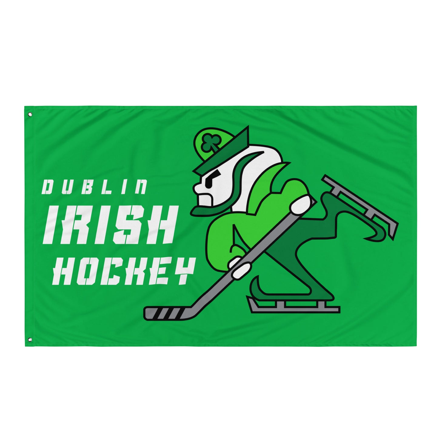 DUBLIN IRISH HOCKEY-Flag with grommets