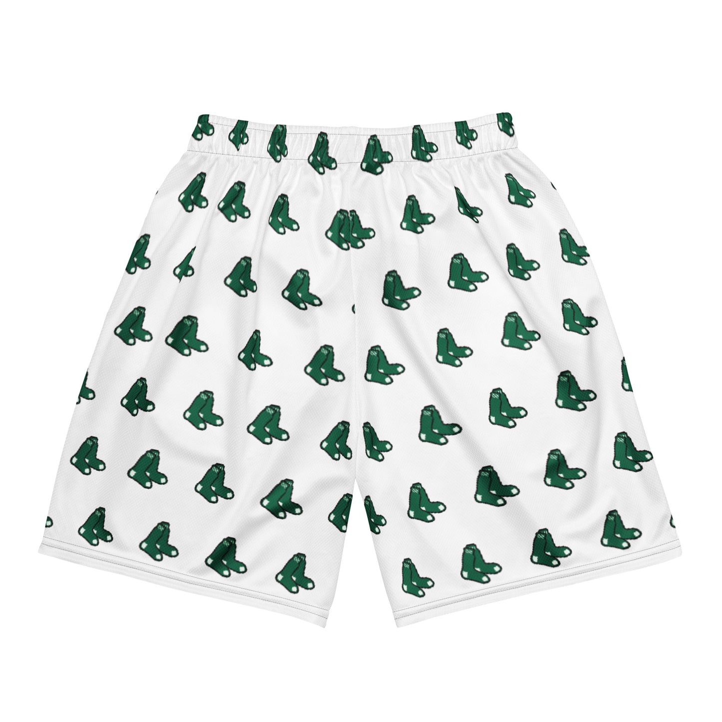 GREEN SOX icon pattern - Unisex mesh shorts