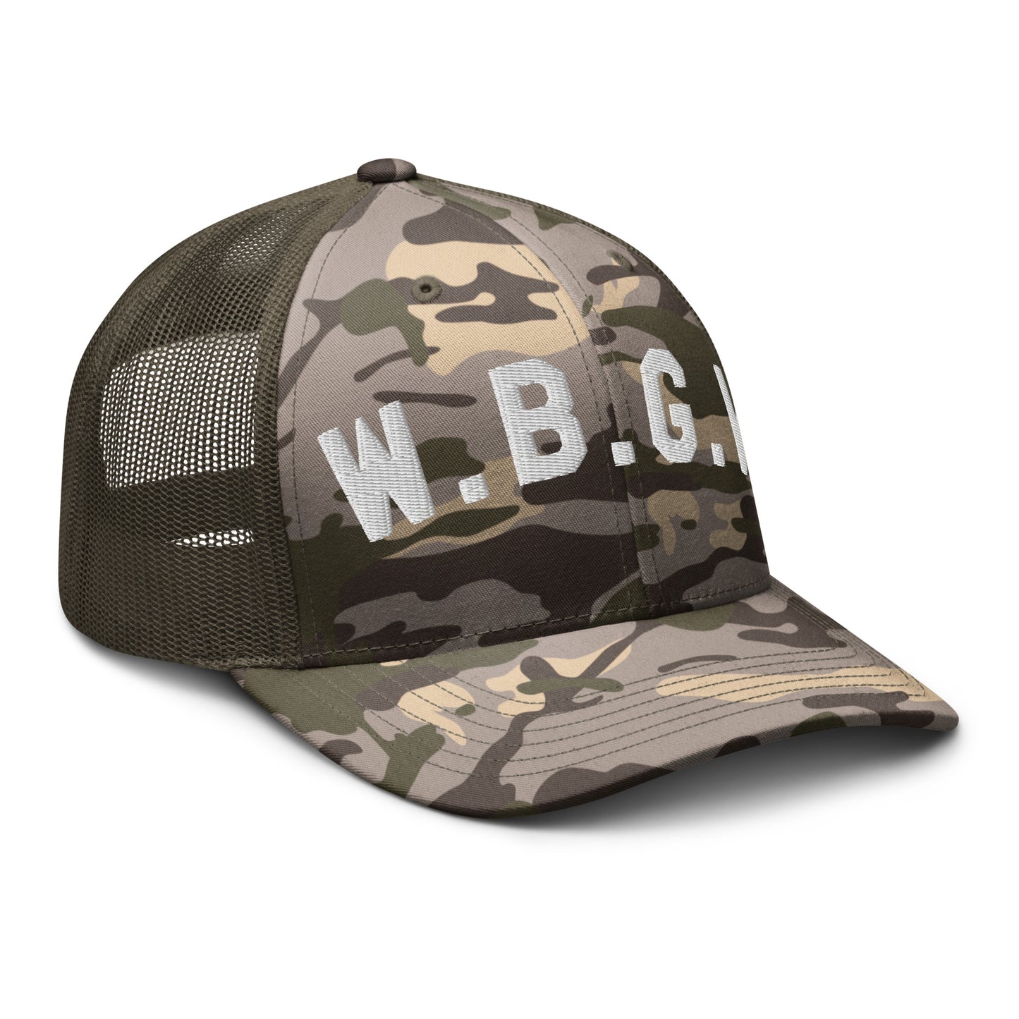 W.B.G.V.-Camouflage trucker hat