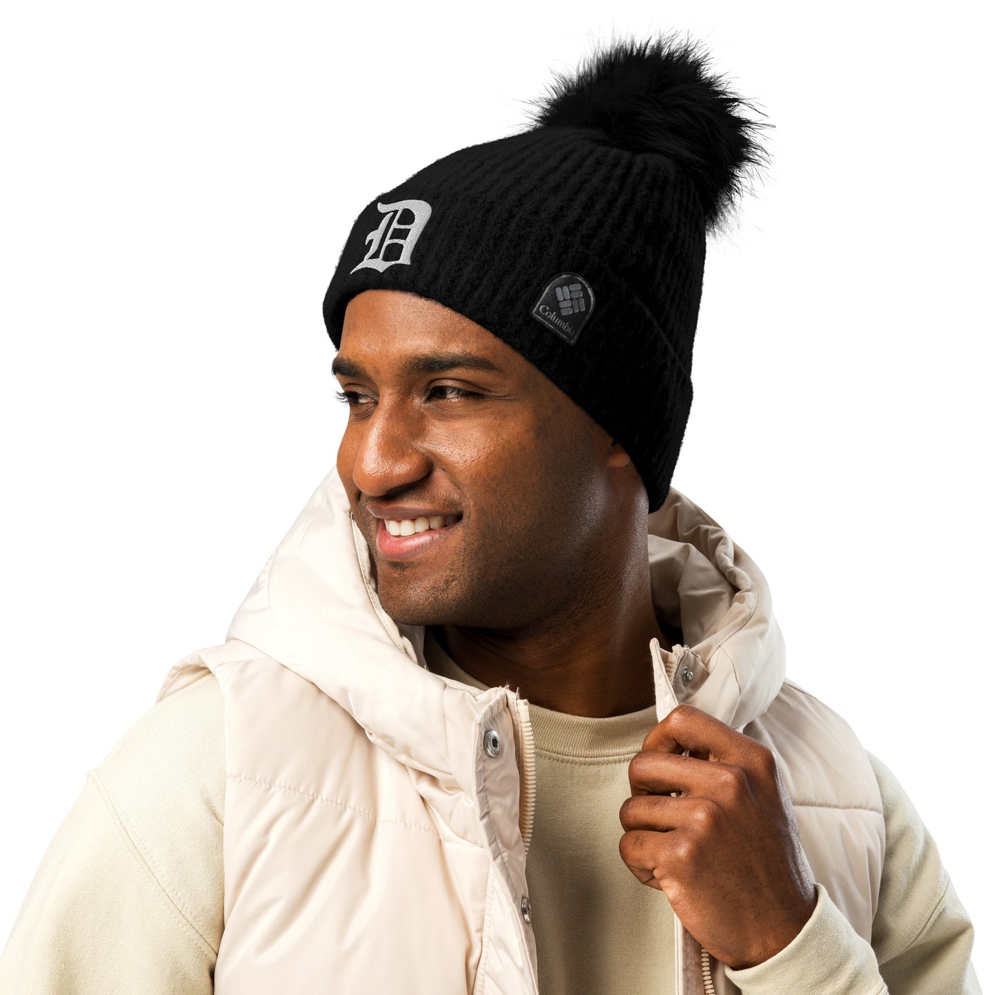 Script D - Columbia pom-pom beanie