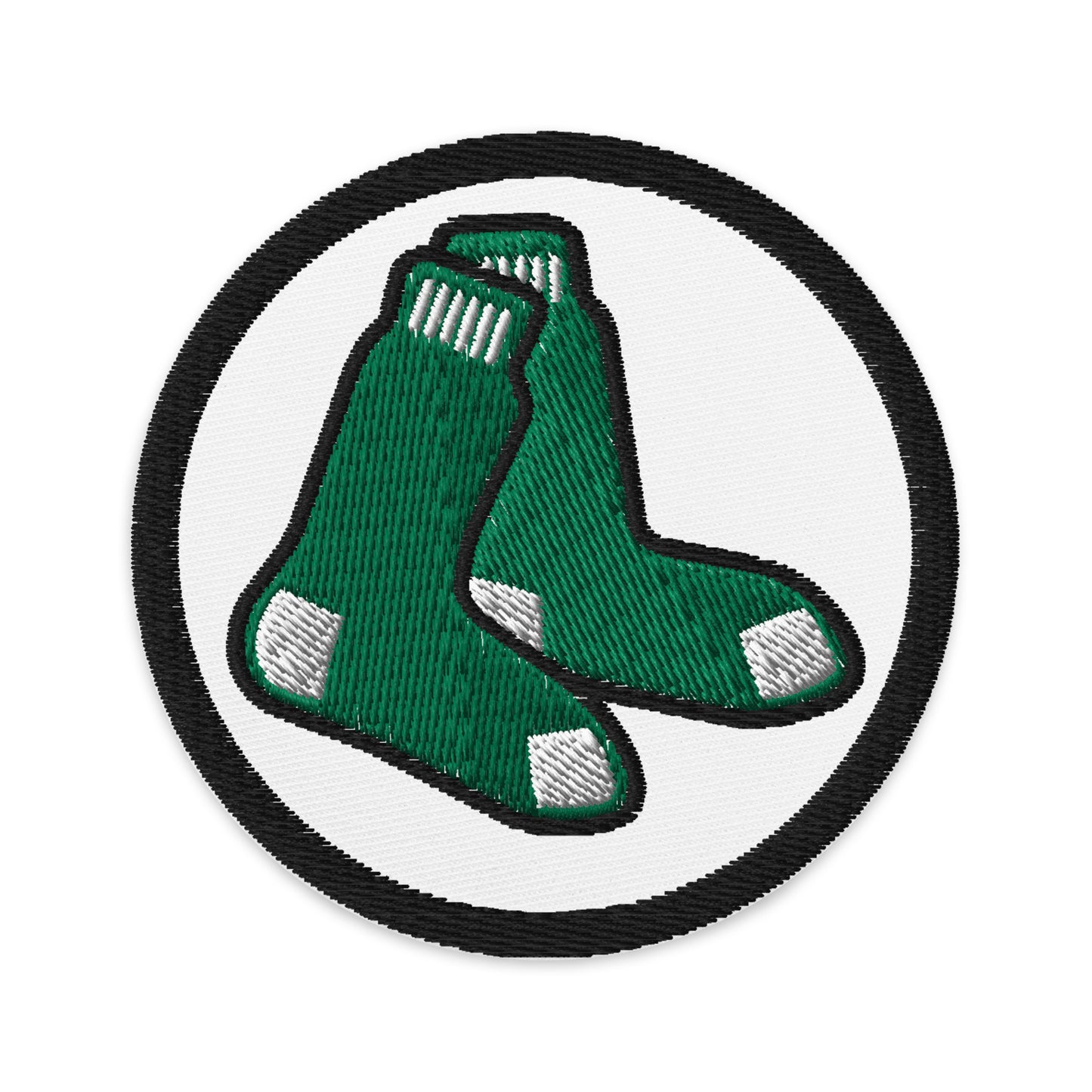 GREEN SOX icon-Embroidered patches