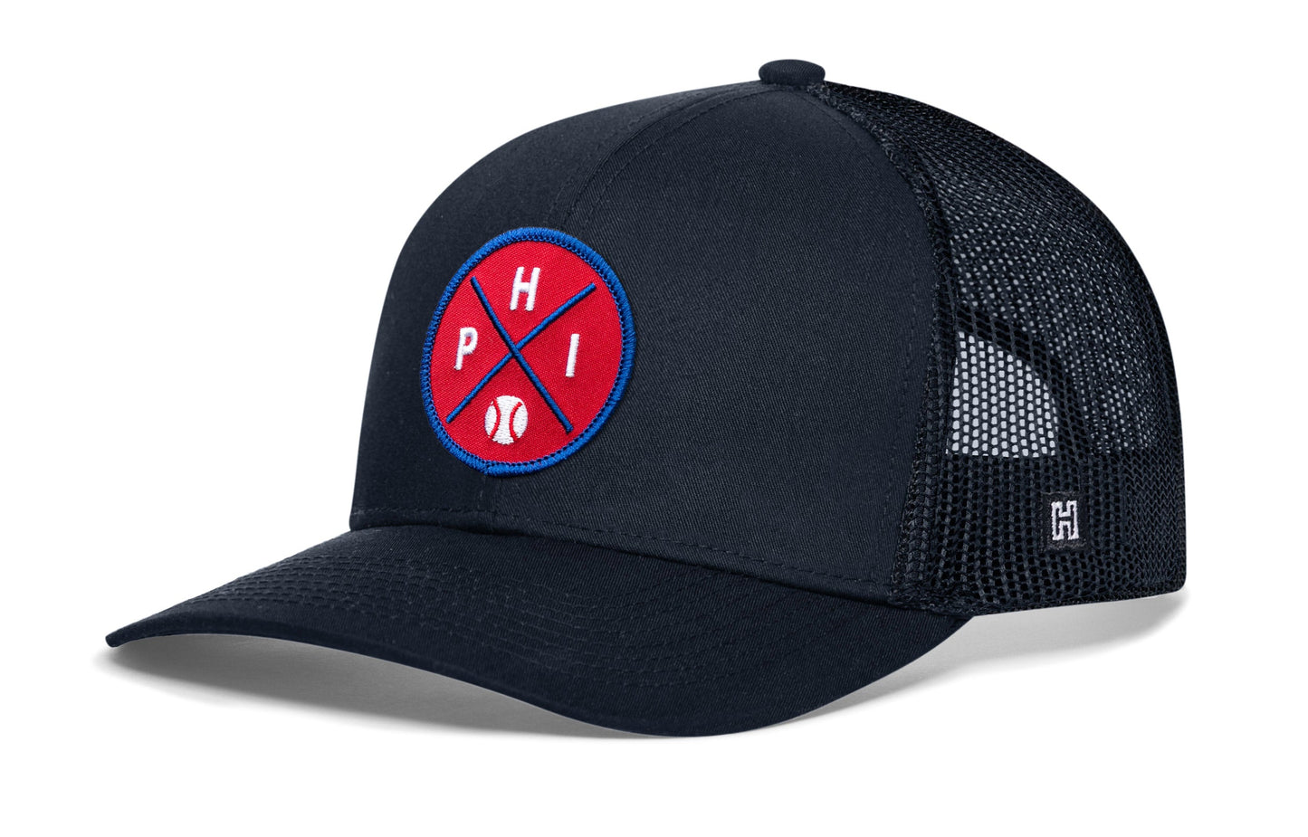 Philadelphia Trucker Hat | PHI X Baseball Snapback