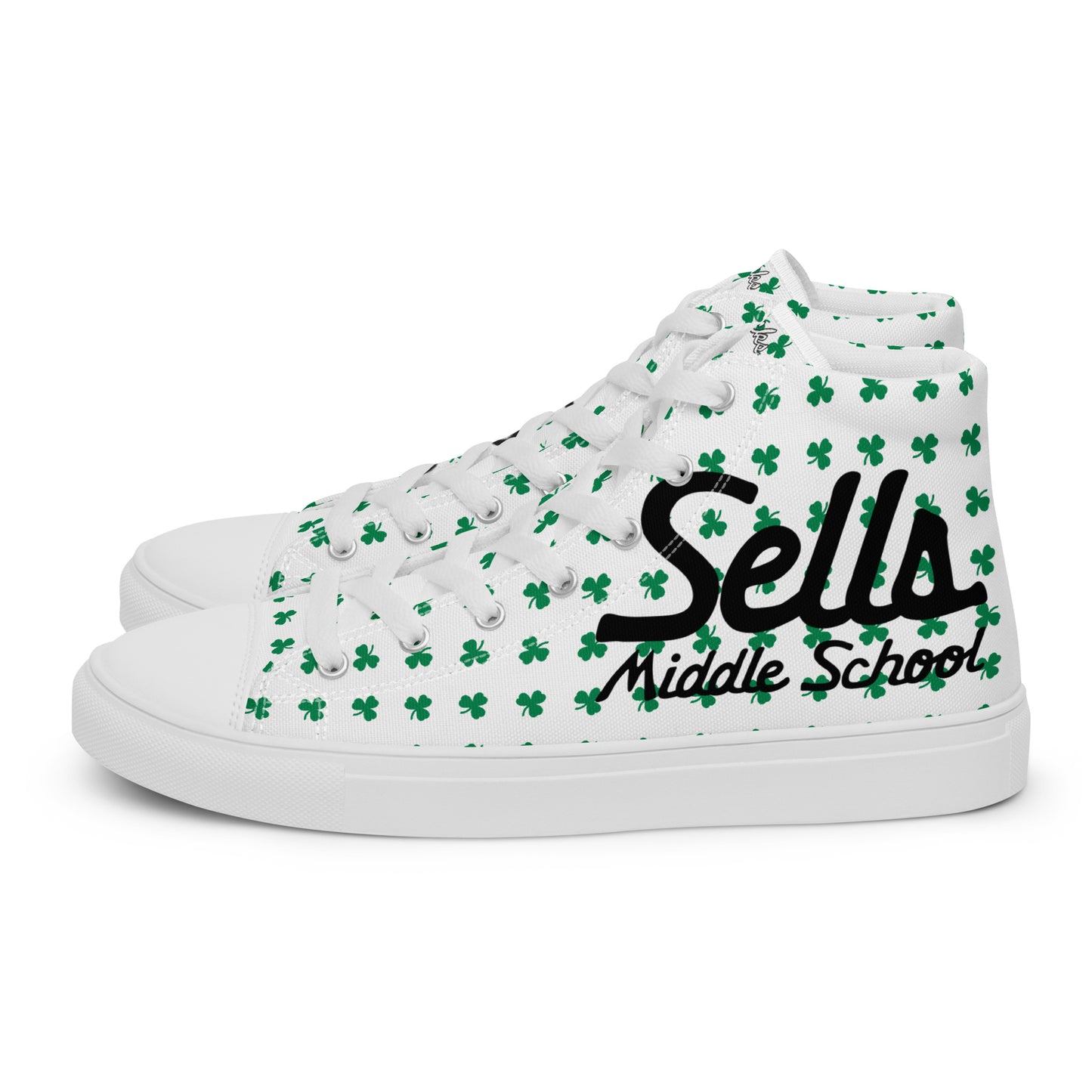 SELLS MIDDLE SCHOOL_PRINCIPLE SACHTLEBEN_GRAY-Men’s high top canvas shoes