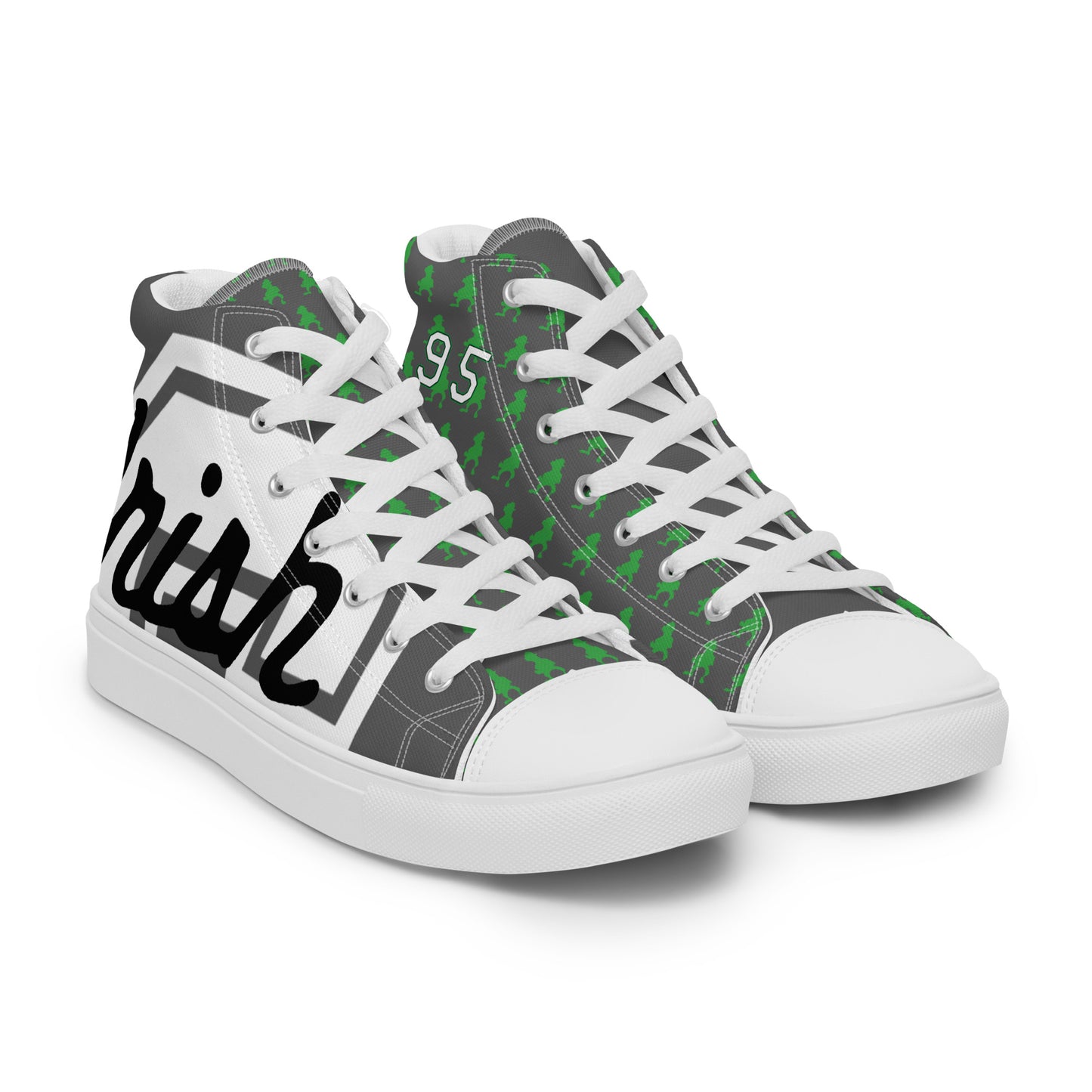 SCIOTO IRISH-Men’s high top canvas shoes