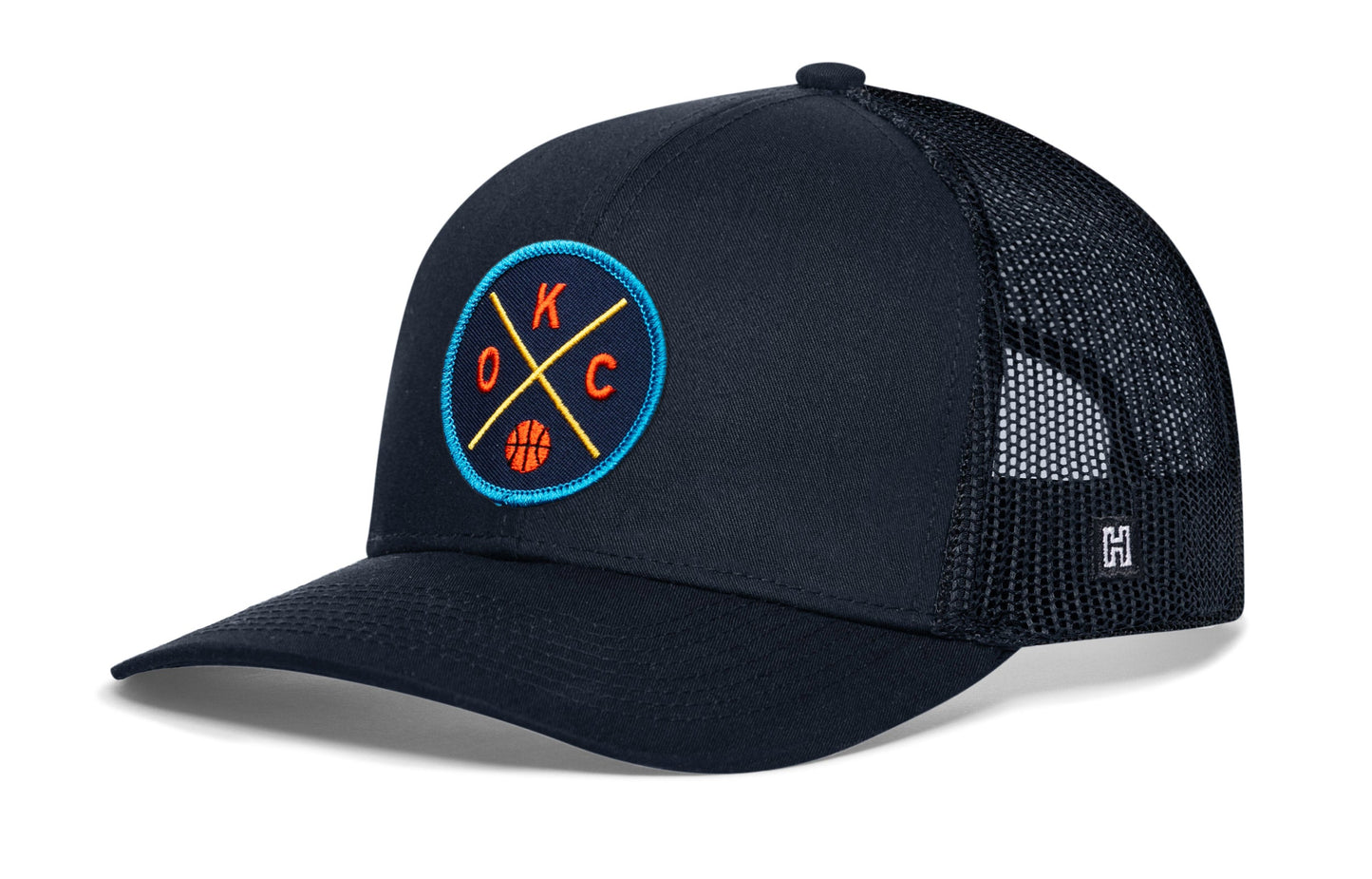 Oklahoma City Trucker Hat | OKC X Basketball Snapback