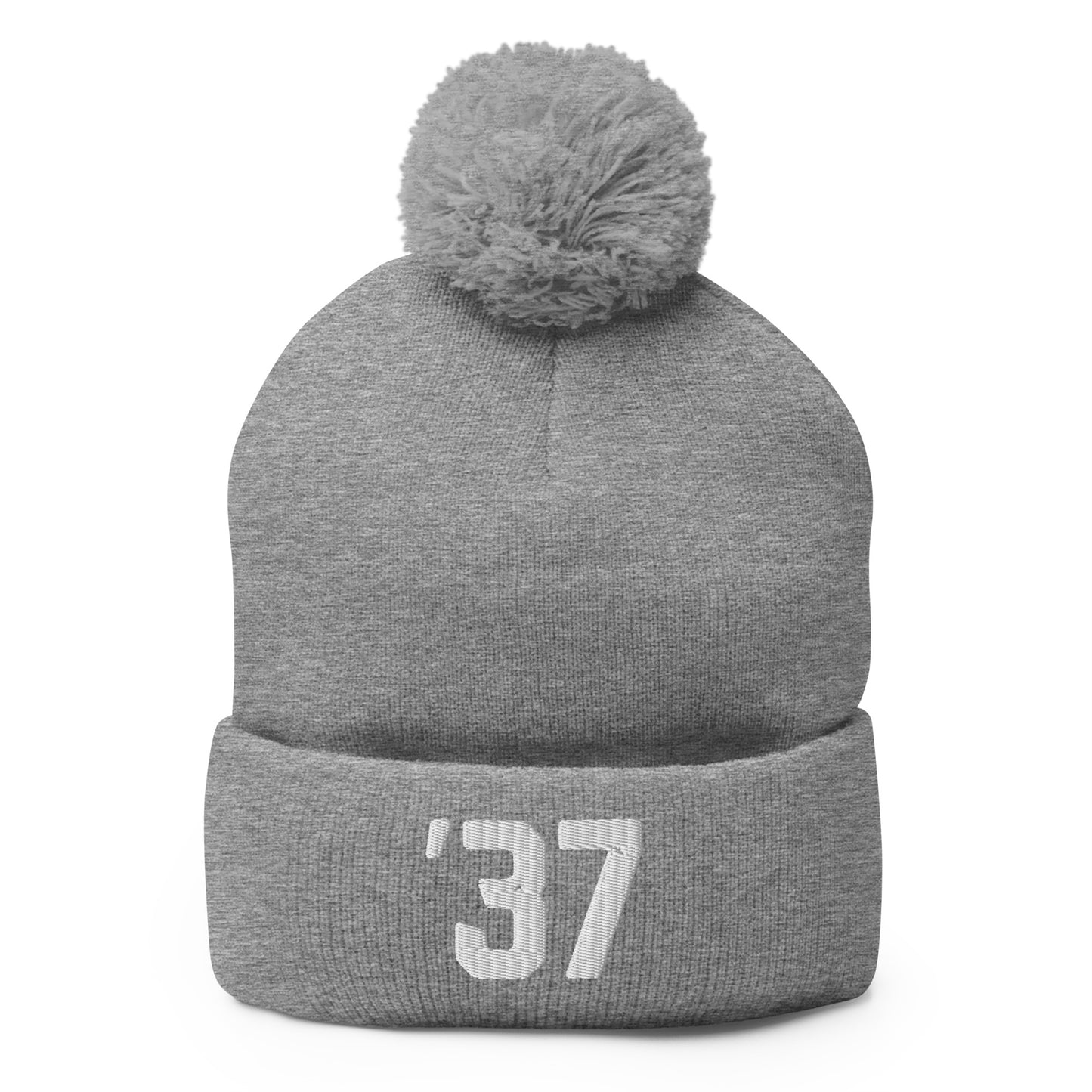 ’37-Pom-Pom Beanie