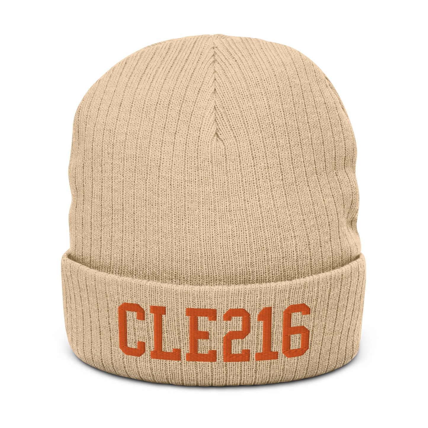 CLE216- Ribbed knit beanie