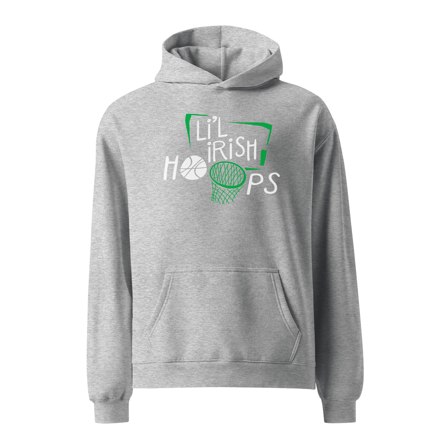LITTLE IRISH (main logo)-Unisex oversized hoodie