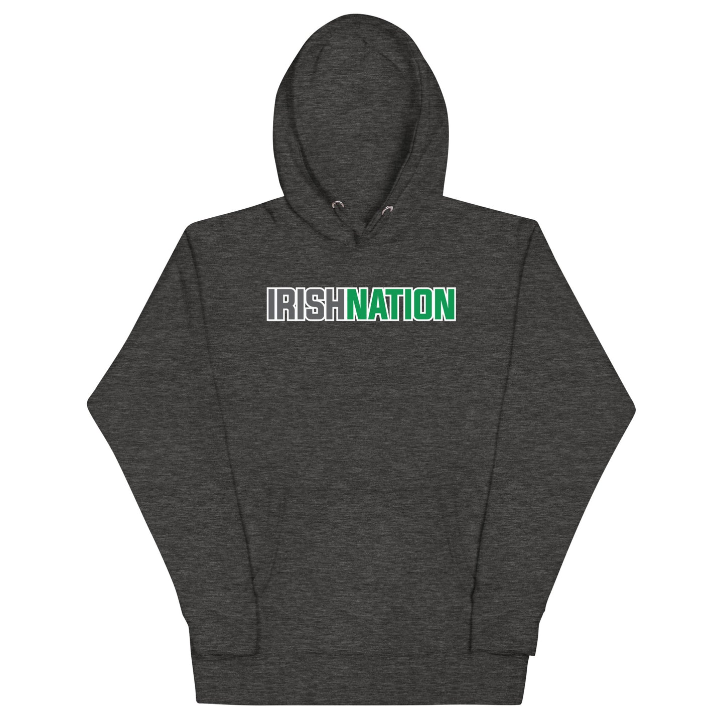 IRISH NATION_WHITE STROKE-Unisex Hoodie