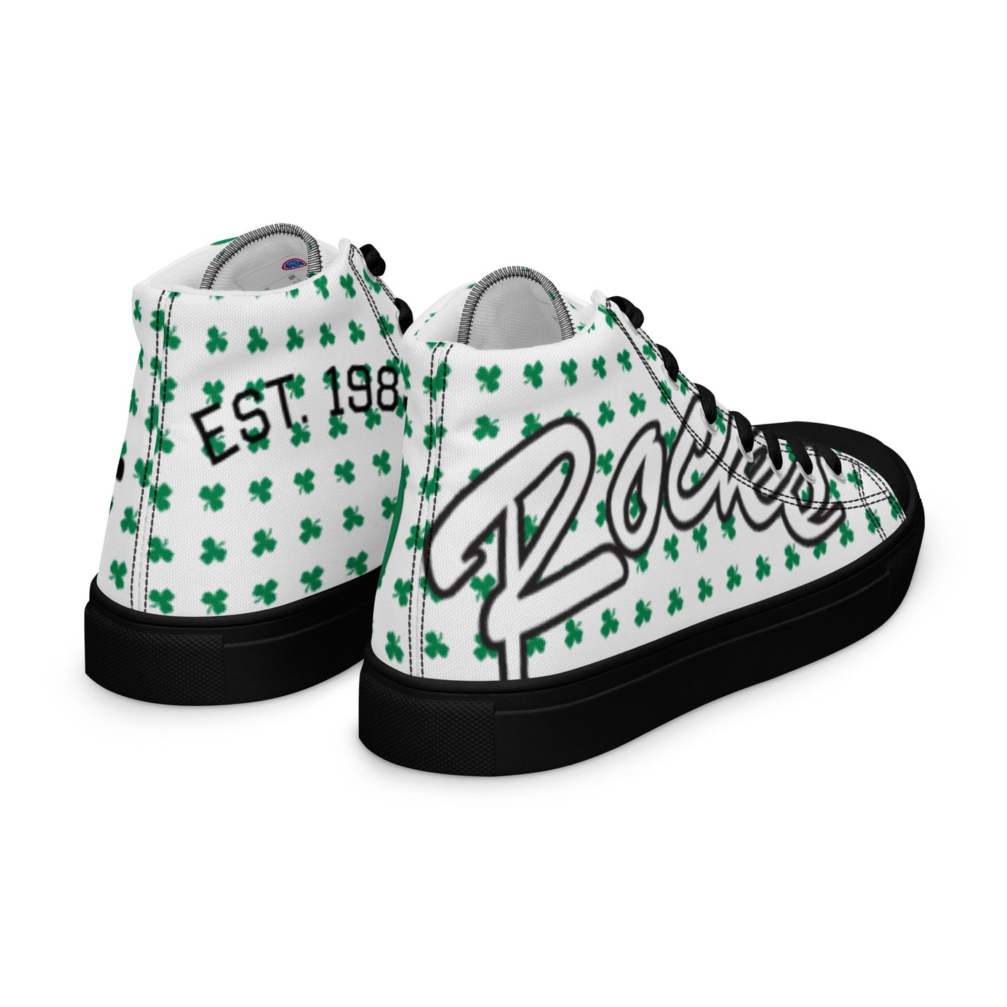 SELLS MIDDLE SCHOOL_PRINCIPLE SACHTLEBEN_BLACK SOLES/LACES-Women’s high top canvas shoes