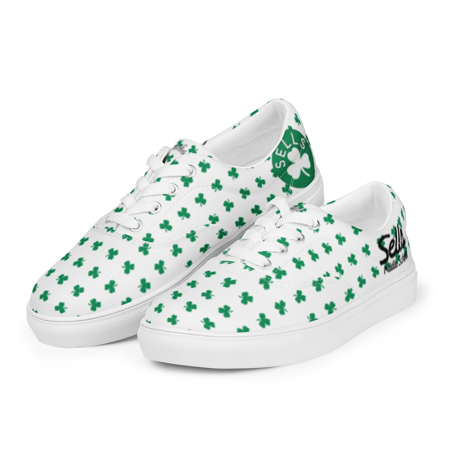 SELLS MIDDLE SCHOOL-Women’s lace-up canvas shoes