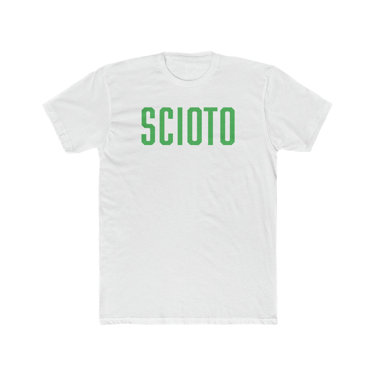 SCIOTO_IRISH HOOPS-Men's 100% Cotton Crew Tee