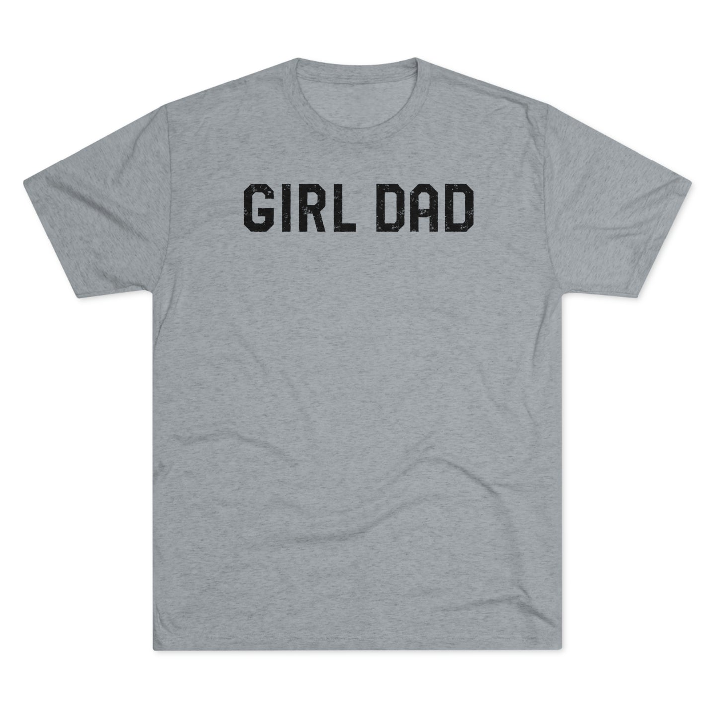 GIRL DAD-Unisex Tri-Blend Crew Tee