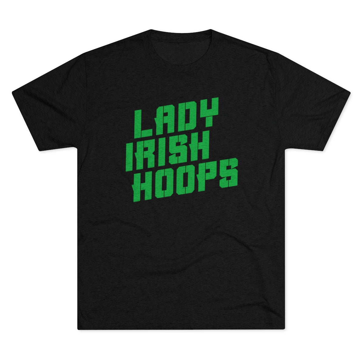 LADY IRISH HOOPS-Champion HoodieUnisex Tri-Blend Crew Tee