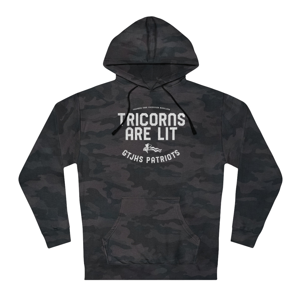 TRICORNS ARE LIT-MASCOTUnisex Hooded Sweatshirt