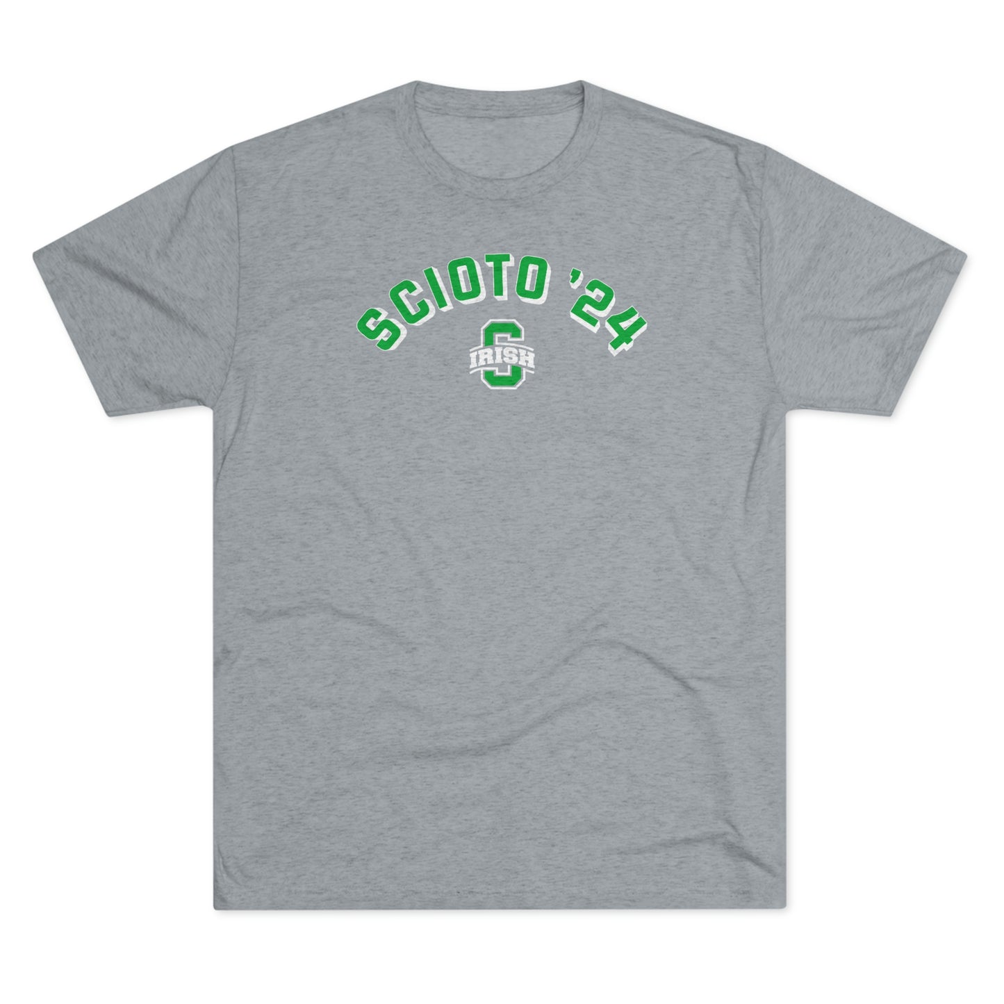 SCIOTO ‘24_SCIOTO LOGO_Unisex Tri-Blend Crew Tee
