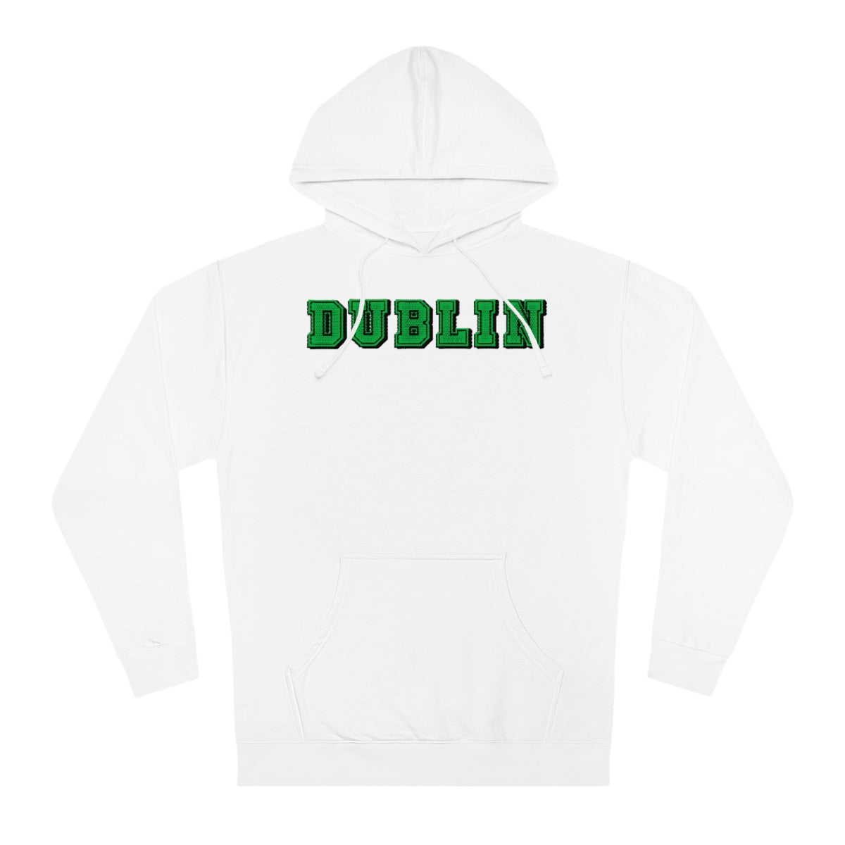 DUBLIN-3D-COLLEGE MESH-Unisex Hooded Sweatshirt