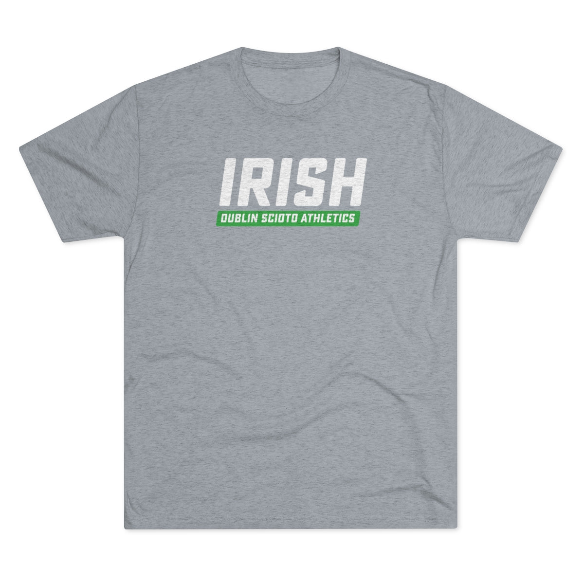 IRISH ATHLETICS-Unisex Tri-Blend Crew Tee