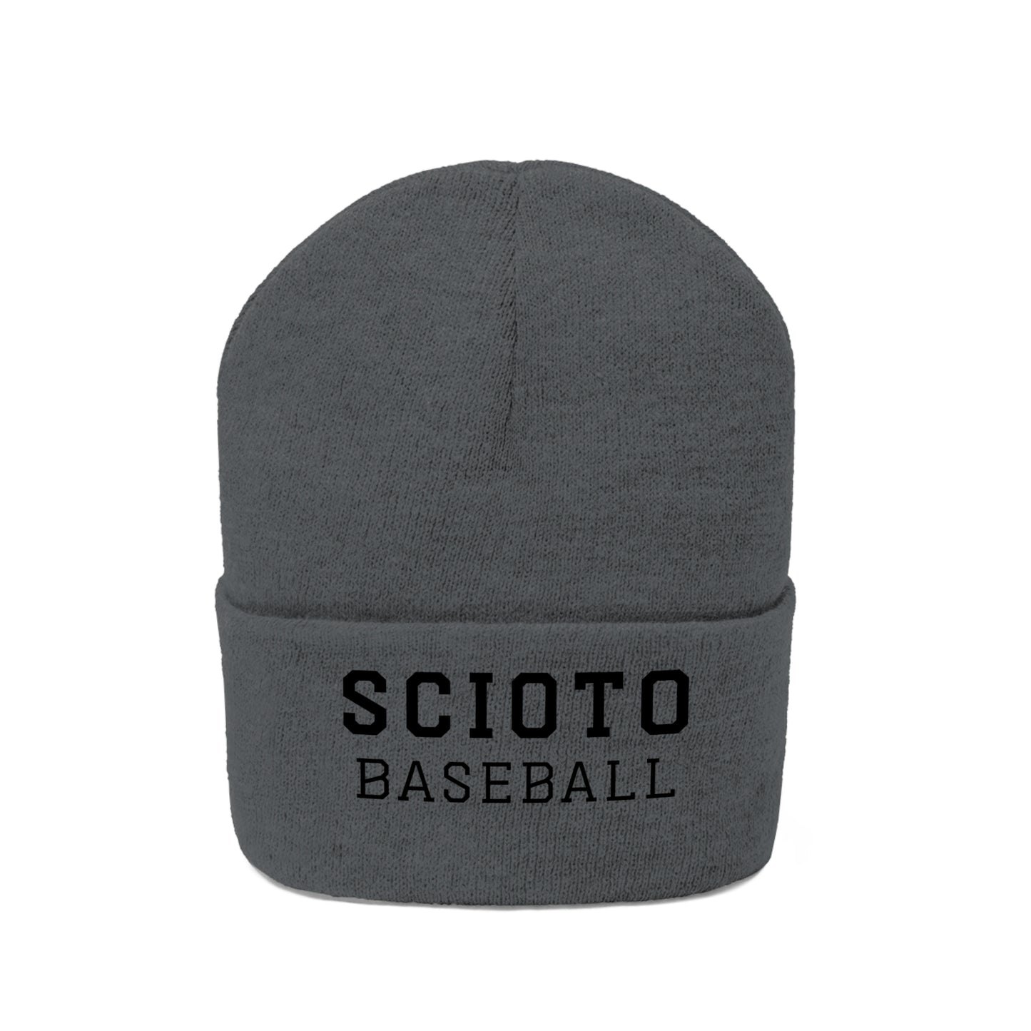 SCIOTO BASEBALL-embroidery-Knit Beanie