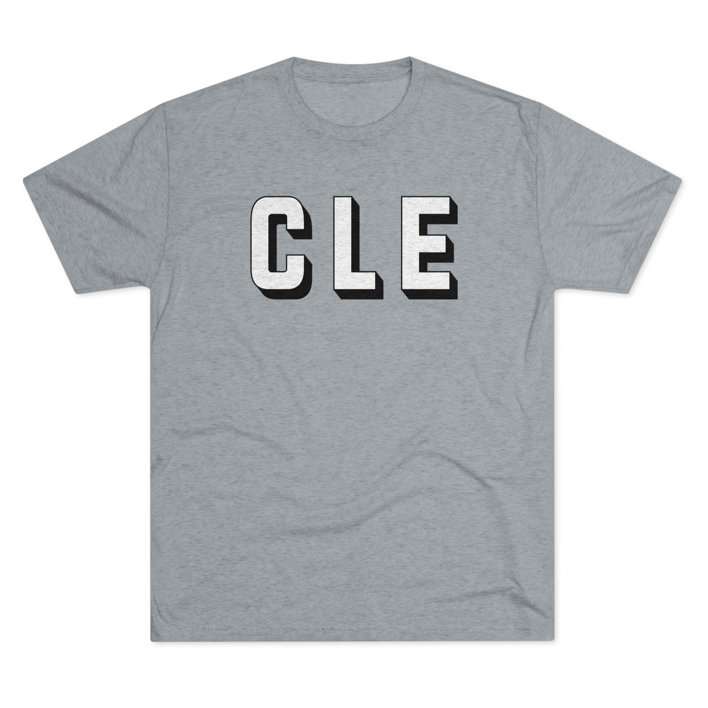 CLE_DIMENSIONAL-Unisex Tri-Blend Crew Tee