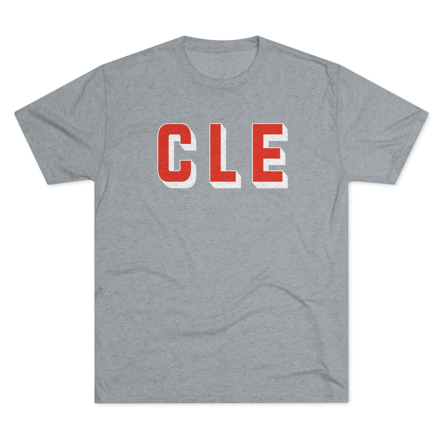 CLE_DIMENSIONAL-Unisex Tri-Blend Crew Tee
