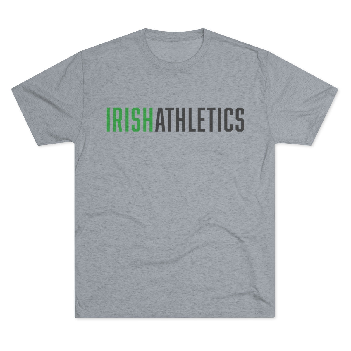 IRISH ATHLETICS-Unisex Tri-Blend Crew Tee