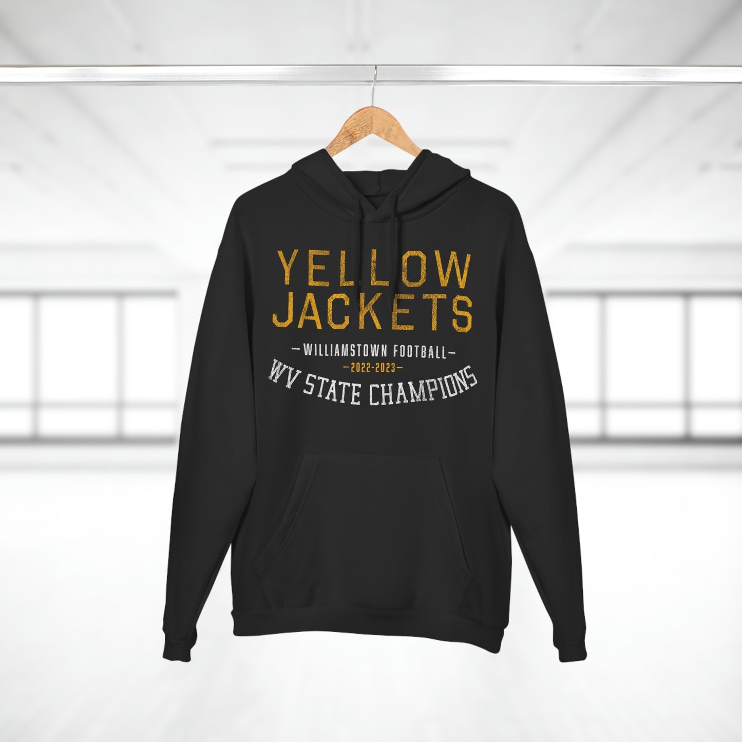 YELLOWJACKETS_WV STATE CHAMPIONS_GUEST SERVICES-Unisex Pullover Hoodie